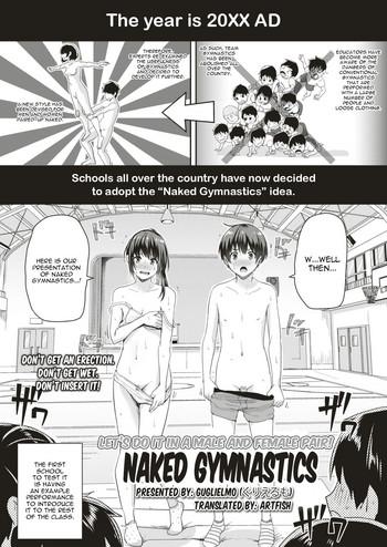 Amazing Danjo Pair de Yarou! Zenra-gumi Taisou | Naked Gymnastics: Let's Do It In a Male and Female Pair! Relatives