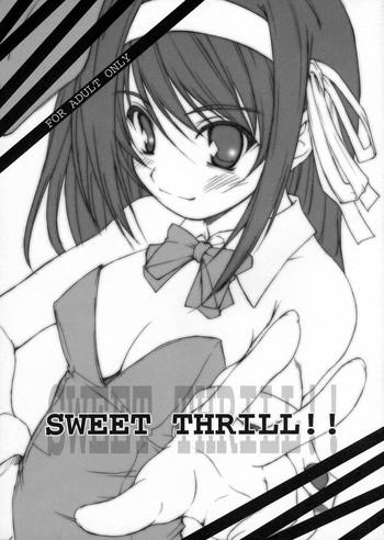 Groping SWEET THRILL!!- The melancholy of haruhi suzumiya hentai Huge Butt