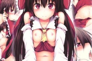 Teenpussy Lovely Reimu- Touhou project hentai Class