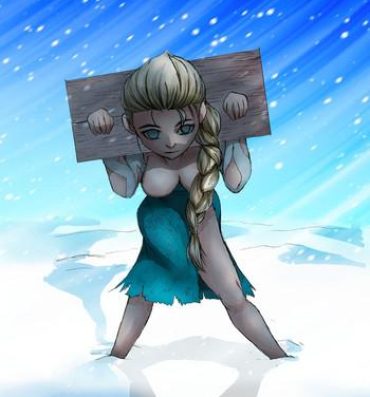 Dicksucking Queen of Snow The Beginning- Frozen hentai Shoes