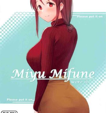Sexo Anal Miyu Mifune wore it.- The idolmaster hentai Panties