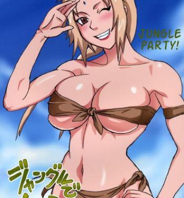 Hotwife Jungle de Ikou! | Jungle Party- Naruto hentai Negro