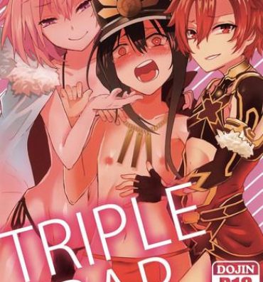 Indoor TRIPLE TRAP- Fate grand order hentai Real