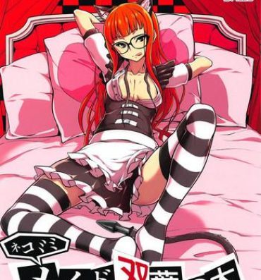 Cei Nekomimi Maid Futaba no Hon- Persona 5 hentai Climax