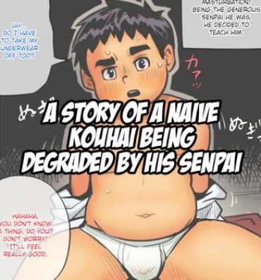 Workout [Obeccho] Junboku na Kouhai-kun ga Senpai-kun ni Datosaseru made no Hanashi [English] {Shotachan} Anal Licking