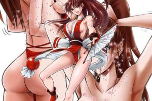 Gay Uniform How Mai Shiranui gets ready for a fight!- King of fighters hentai Hole