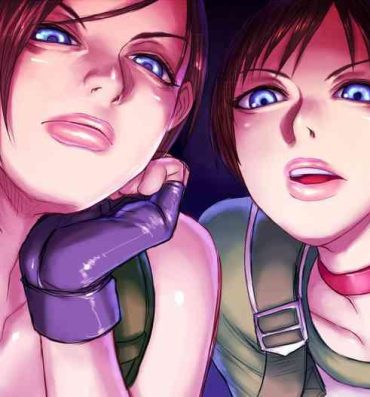 Shecock Jill Valentine & Rebecca Chambers – chatroulette- Resident evil hentai Face Fuck