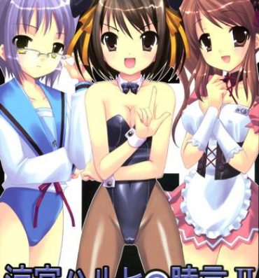 Stroking Suzumiya Haruhi no Mutsugoto II- The melancholy of haruhi suzumiya hentai Humiliation